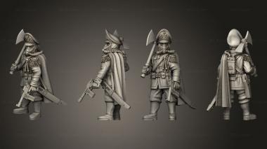 Military figurines General Waldemar 02 3d model