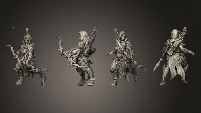 Military figurines (Gest Ar Sett the Swamp Archer, STKW_6673) 3D models for cnc