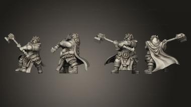 Military figurines Ghamark octubre 2020 FANTASY 3d model