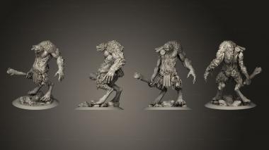 Military figurines GIANT WOLF 3d model