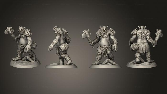 Military figurines (Giant 01, STKW_6687) 3D models for cnc