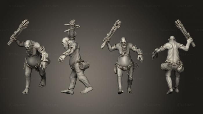 Military figurines (Giant 02, STKW_6688) 3D models for cnc