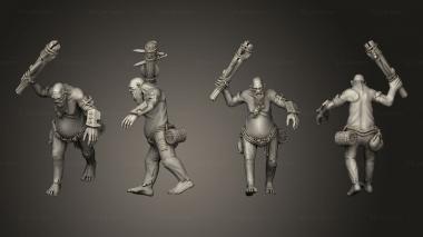 Military figurines Giant 02 3d model