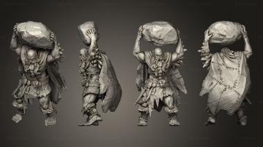 Military figurines Giant 03 3d model