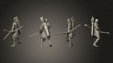 Military figurines Giant 04 3d model