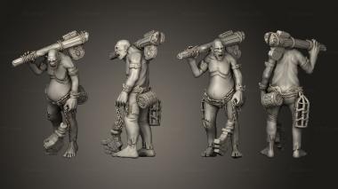 Military figurines Giant 07 3d model