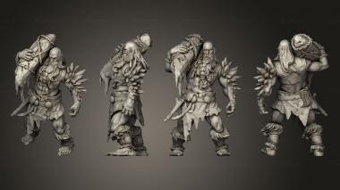 Military figurines Giant 08 3d model