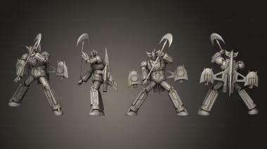 Military figurines GK 3d model