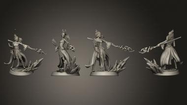 Military figurines Goblin Trouble Cormah Shasan 3d model