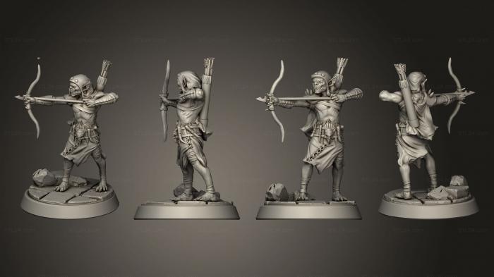 Military figurines (Goblin Trouble Hobgoblin 1, STKW_6851) 3D models for cnc