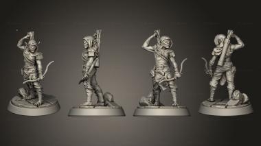 Military figurines Goblin Trouble Hobgoblin 2 3d model
