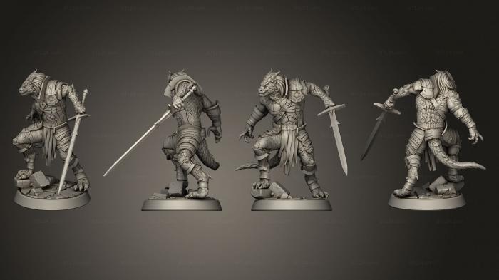 Military figurines (Goblin Trouble Sunathaer Caex Base, STKW_6856) 3D models for cnc