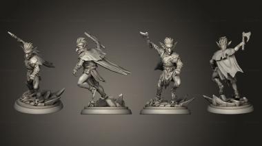 Military figurines Goblin Warrior V 4 3d model