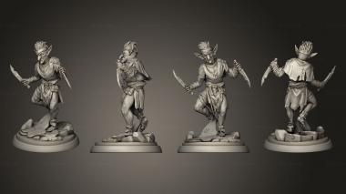 Military figurines Goblin Warrior V 6 3d model
