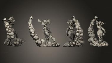 Military figurines Goblin 3d model