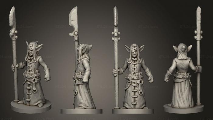 Military figurines (Goblin 03, STKW_6872) 3D models for cnc