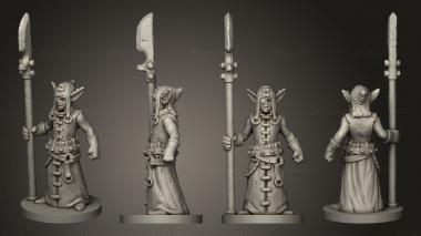 Military figurines Goblin 03 3d model
