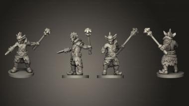 Military figurines Goblin 05 3d model