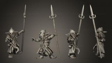 Military figurines Gobo Bolthrower Crew 1 3d model