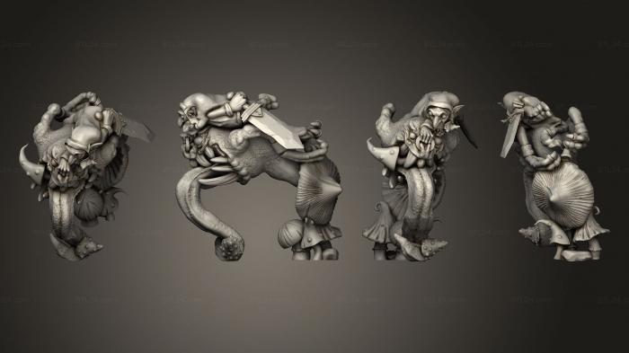 Military figurines (gobrider 04, STKW_6879) 3D models for cnc