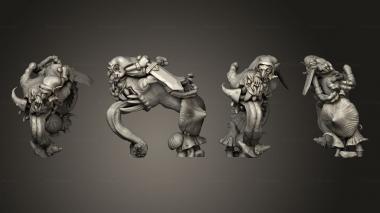 Military figurines gobrider 04 3d model