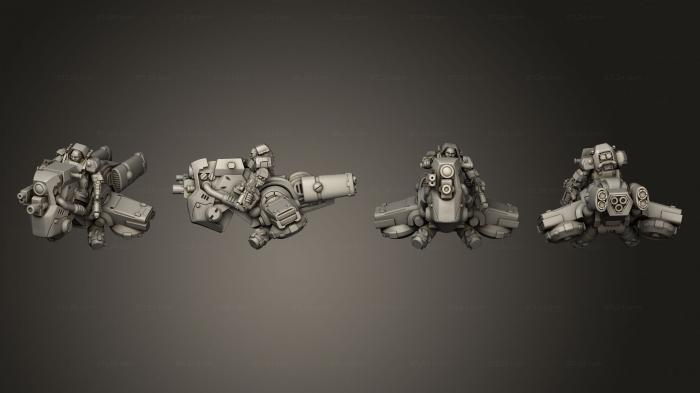 Military figurines (Gold Hunter 1, STKW_6885) 3D models for cnc