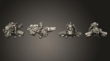 Military figurines Gold Hunter 1 3d model