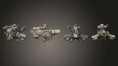 Military figurines Gold Hunter 2 3d model