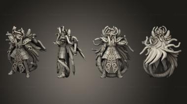 Military figurines Gold Kamui Odysseus Ophiucus 3d model
