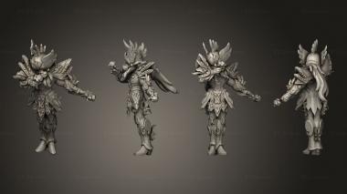 Military figurines Gold Kamui Pisces God Cloth 3d model