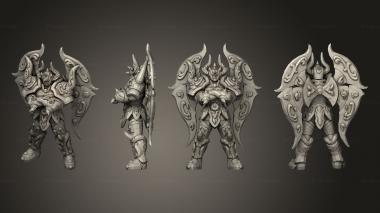 Military figurines Gold Kamui Taurus god cloth 2 3d model