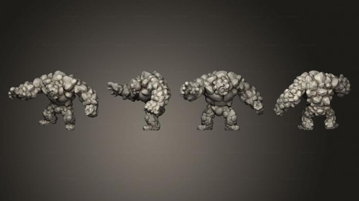 Military figurines (Golem 1, STKW_6908) 3D models for cnc
