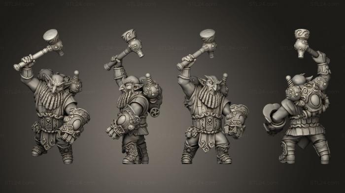 Golemmar The Gnome C Kit В Hammer Steam Fist