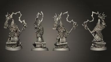 Military figurines Golemmar Gnomes Gilgamesh Gnome King of 3d model