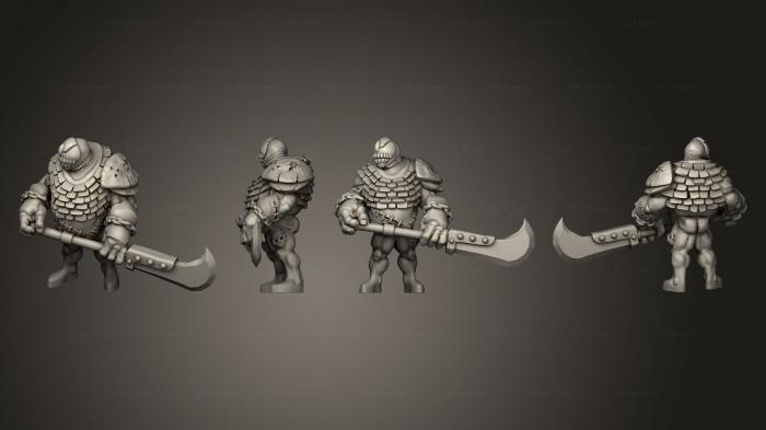 Military figurines (Golems, STKW_6921) 3D models for cnc