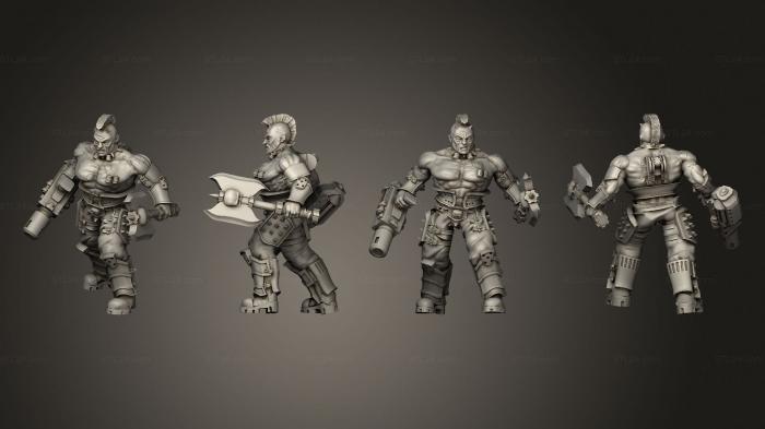Military figurines (goliat 2, STKW_6923) 3D models for cnc