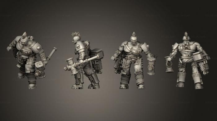 Military figurines (Goliath 3, STKW_6925) 3D models for cnc