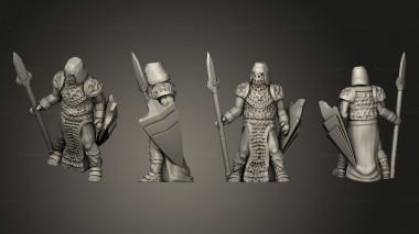 Military figurines Gotten Games Demonsworn A 3d model