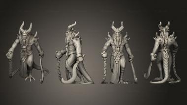 Military figurines Gotten Games Denizens Of Hell Barbed Tormentor A 3d model