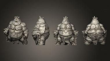 Military figurines Gotten Games Denizens Of Hell Bloated Demon Lord 3d model