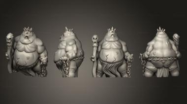 Military figurines Gotten Games Denizens Of Hell Bloated Tormentor B 3d model