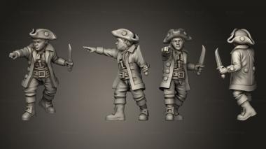 Military figurines Grab Bag 01 3d model