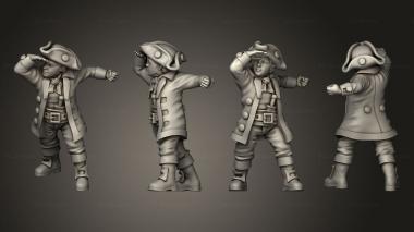 Military figurines Grab Bag 02 3d model