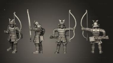 Military figurines Grab Bag 06 3d model