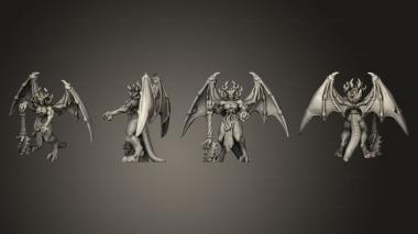 Military figurines Grand Fiend 3d model