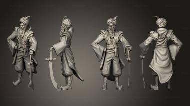 Military figurines Grand Vizier 3d model