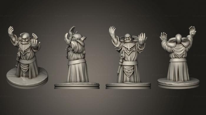Military figurines (Great Axe 05, STKW_6985) 3D models for cnc