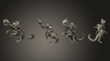 Military figurines Great Dragon Ogre 3d model
