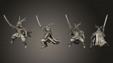 Military figurines Great Guard 5 3d model