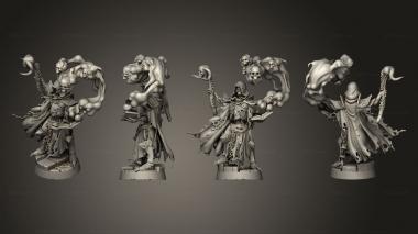 Military figurines Great lich demilich cult miniatures 3d model